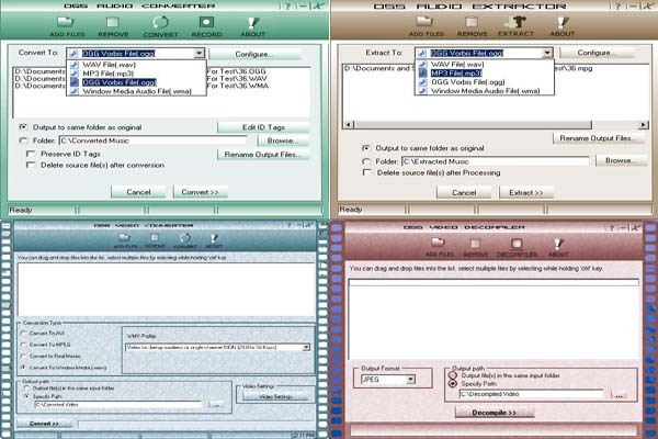 OSS Media Converter Pro Screenshot